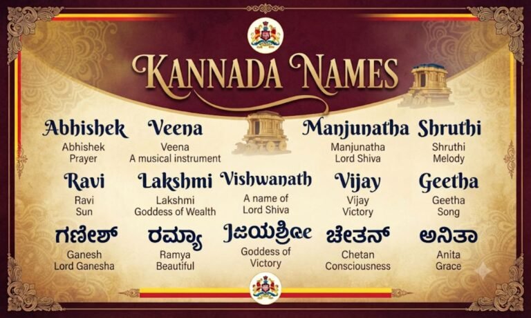 Kannada Names