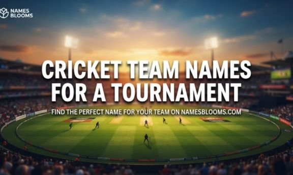 Cricket Team Names for a Tournament