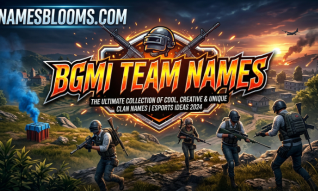 bgmi-team-names