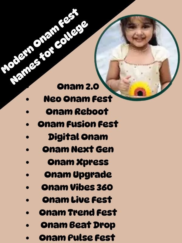 onam team names